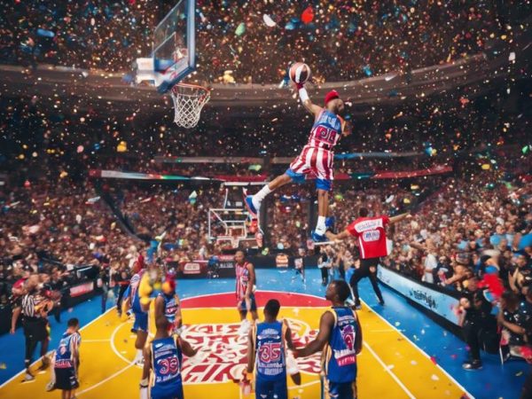 spectacular harlem globetrotters show